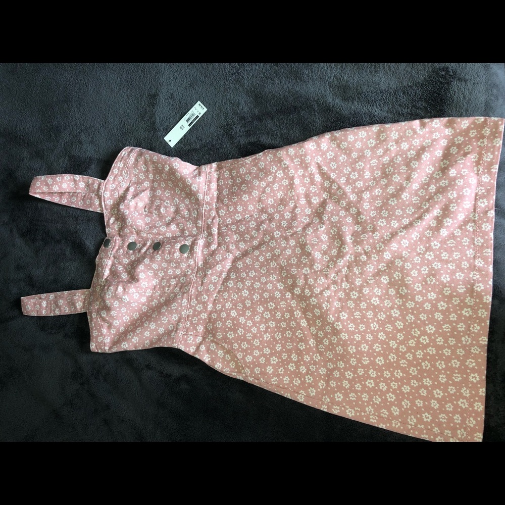 Small pink floral print dress